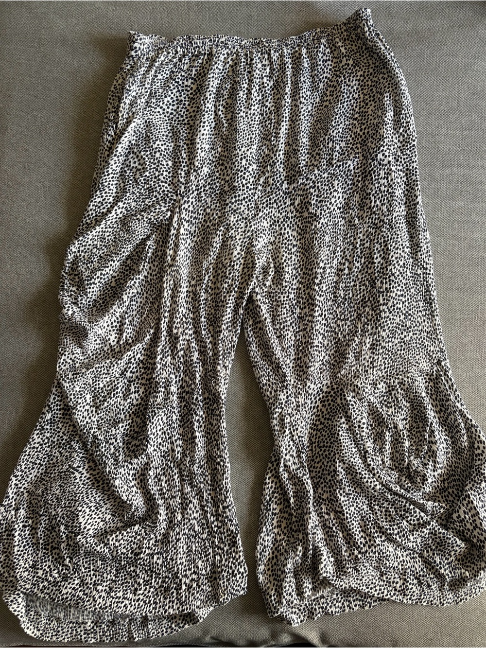 KALIYANA Rayon Polkadot Pants - size 1 - Picture 3 of 12